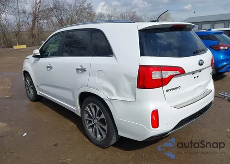 2015 Kia Sorento Sx V6 из США, поврежденный, VIN 5XYKWDA78FG551628